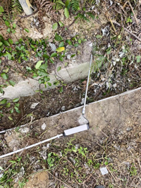 米朗振弦式位移傳感器用于戶外監測裂縫