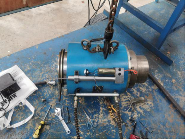 米朗電子尺用于預(yù)應(yīng)力千斤頂