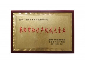 <b>棗陽(yáng)市知識(shí)產(chǎn)權(quán)試點(diǎn)企業(yè)</b>